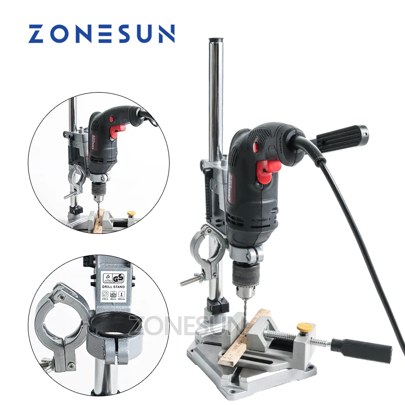 Woodworking Drill - ZONESUN – Support de fixation pour