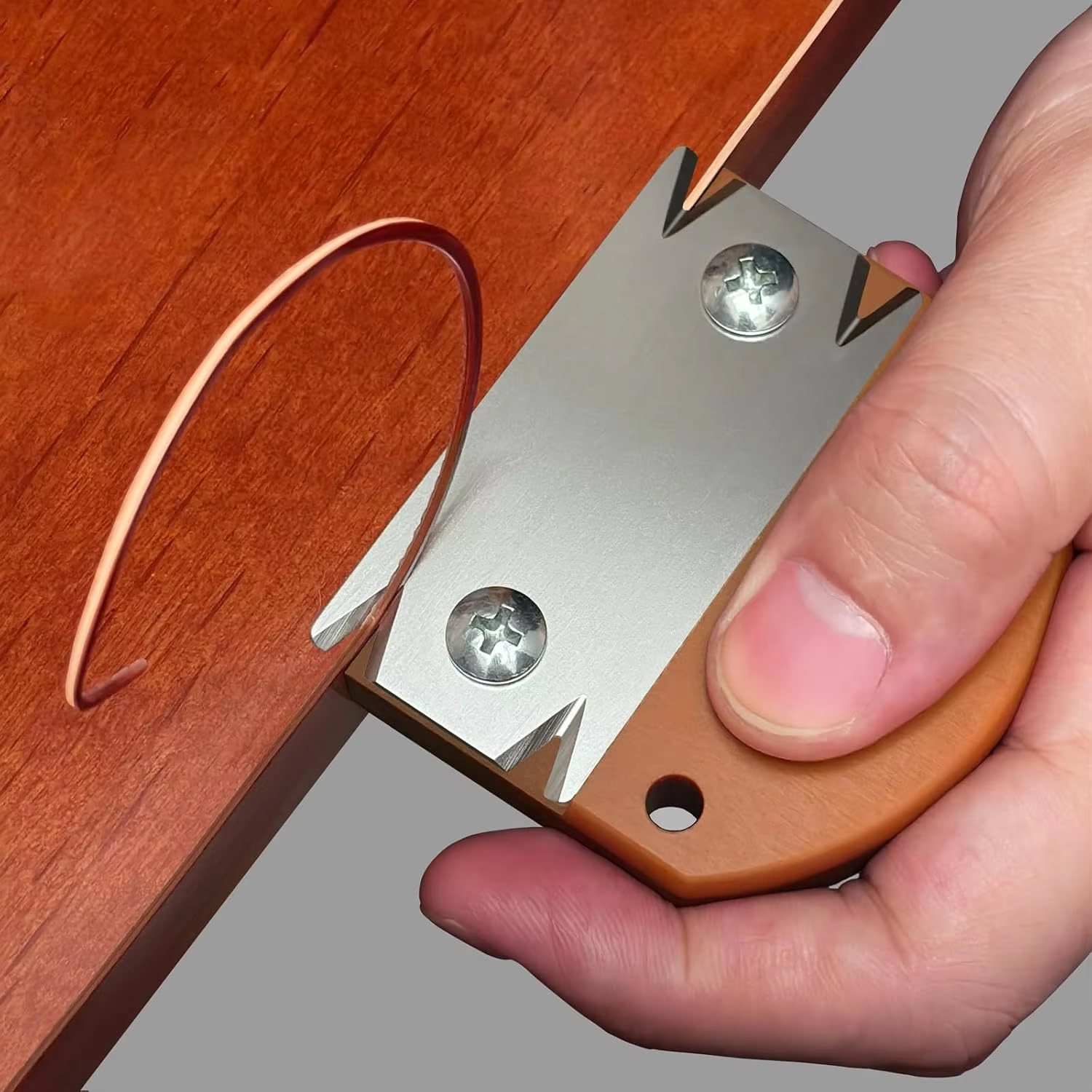 Woodworking Edge Trimmer - Outil de chanfreinage et de débavurage
