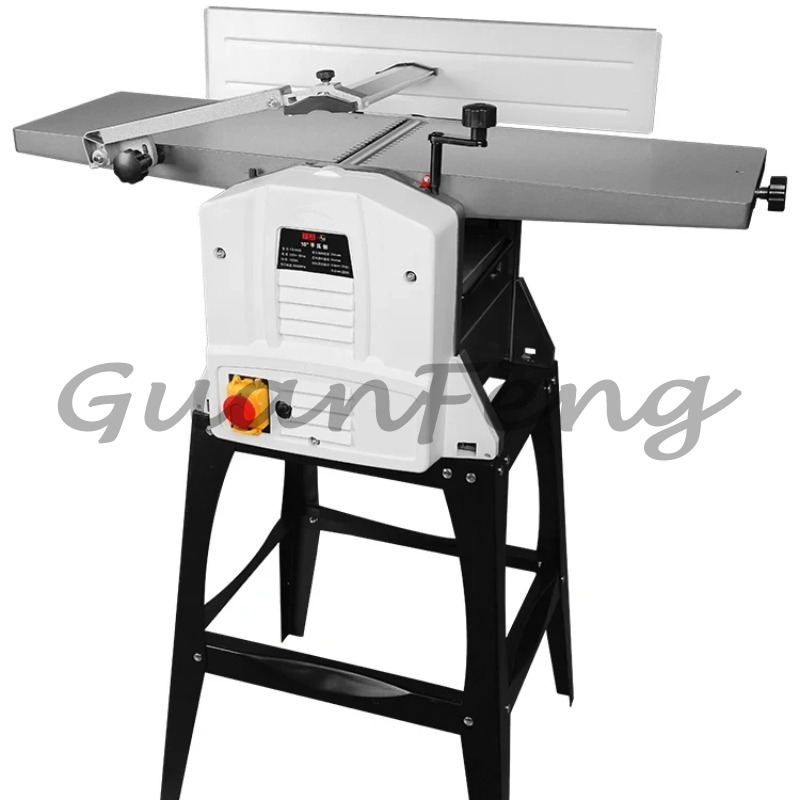 Woodworking Jointer - Raboteuse-Dégauchisseuse Multifonction Haute Puissance 10'' avec