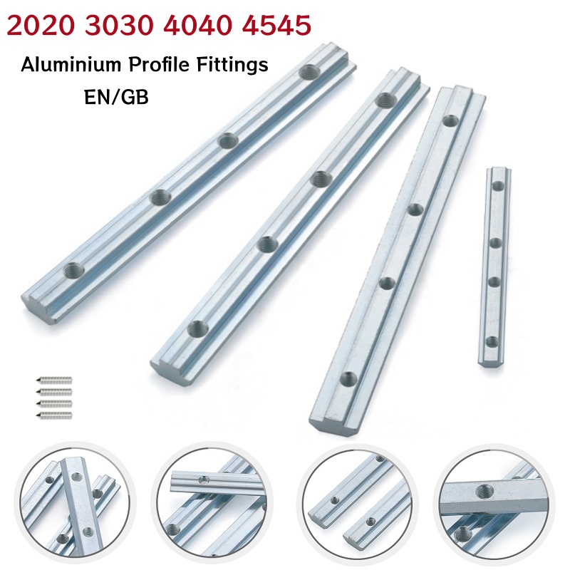 Woodworking Joint Types - Connecteur interne droit pour profilés en