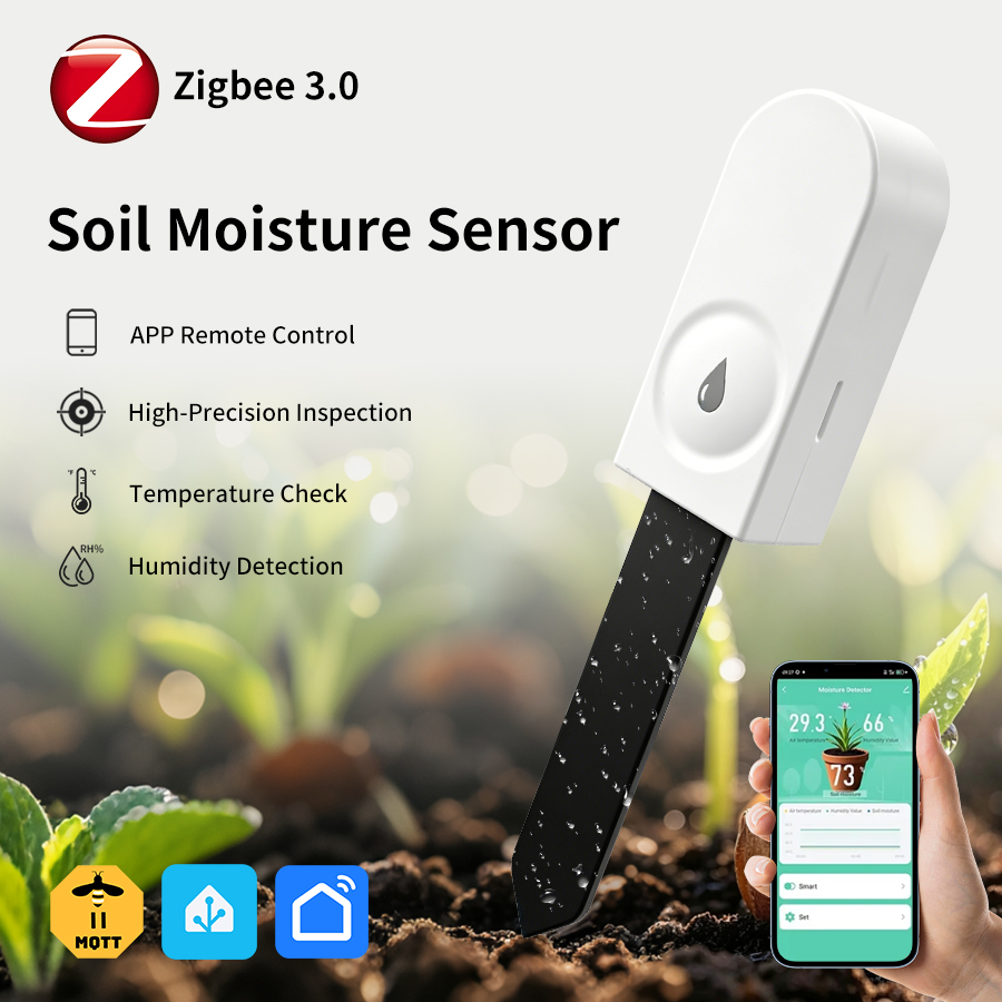 Woodworking App - Capteur d'humidité du sol Tuya Zigbee3.0,