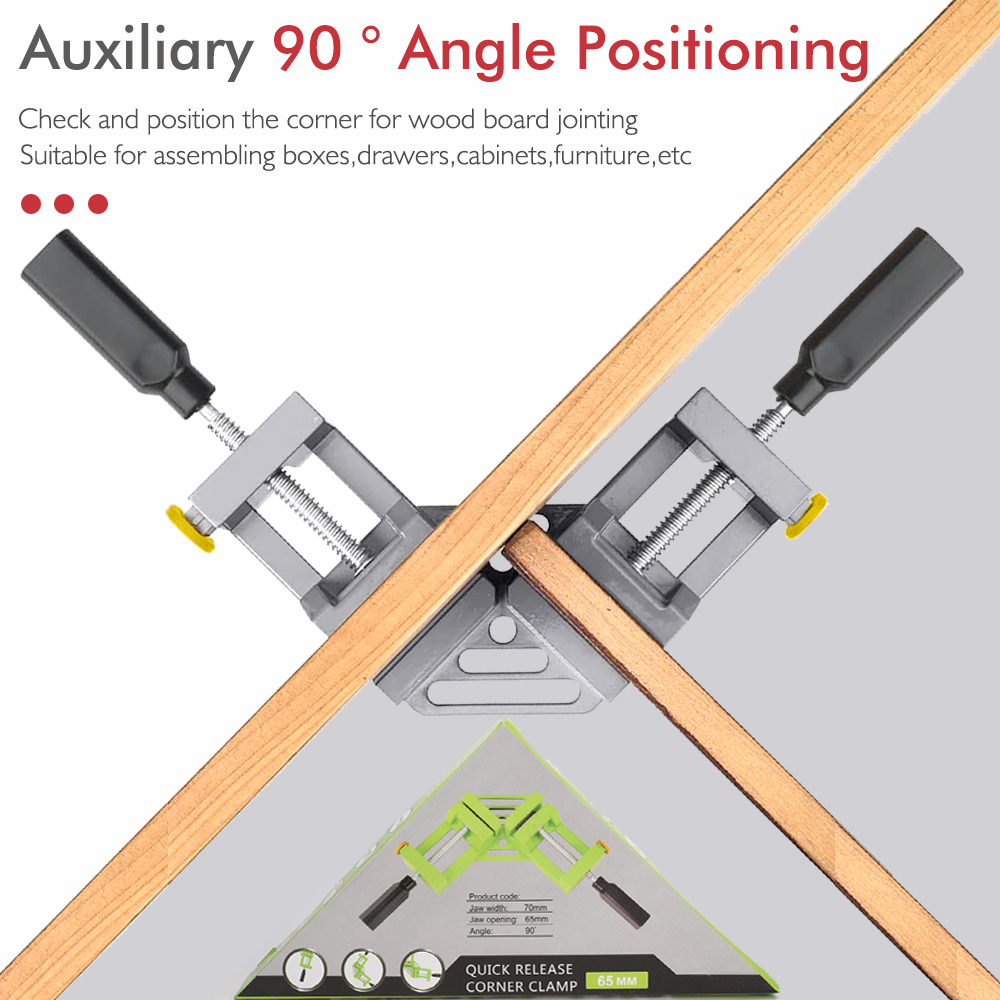 Woodworking Right Angle Clamp - Nouvelle pince réglable à Angle droit