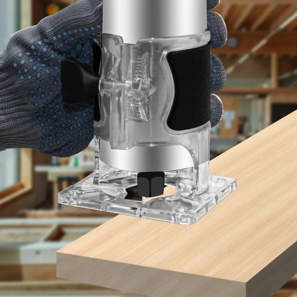 Woodworking Edge Trimmer - Base de routeur, base de remplacement