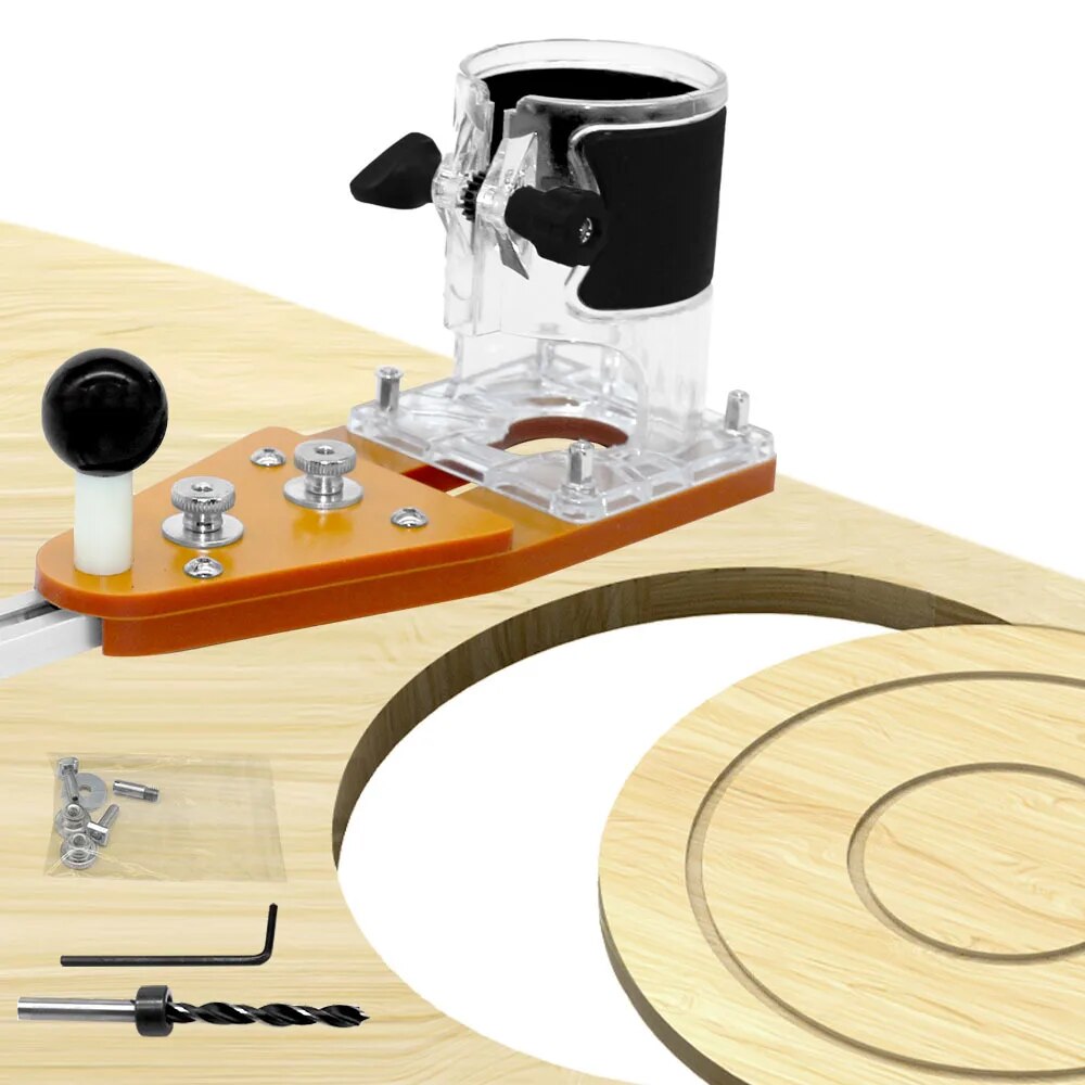 Woodworking Jointer - Gabarit de coupe circulaire pour Makita