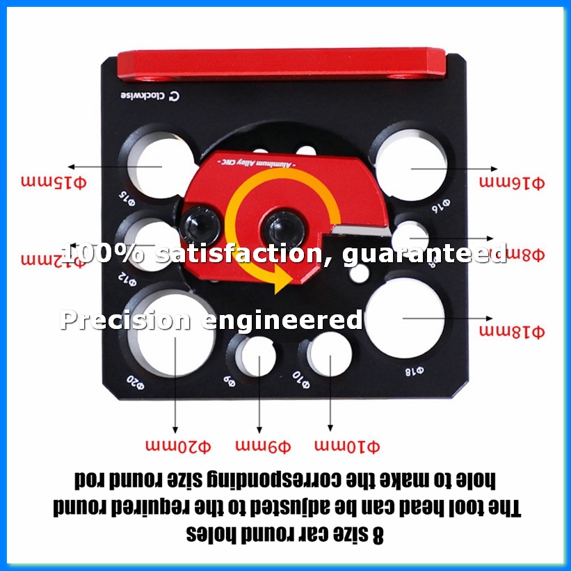 Woodworking Drill - Gabarit de fabrication de chevilles réglable