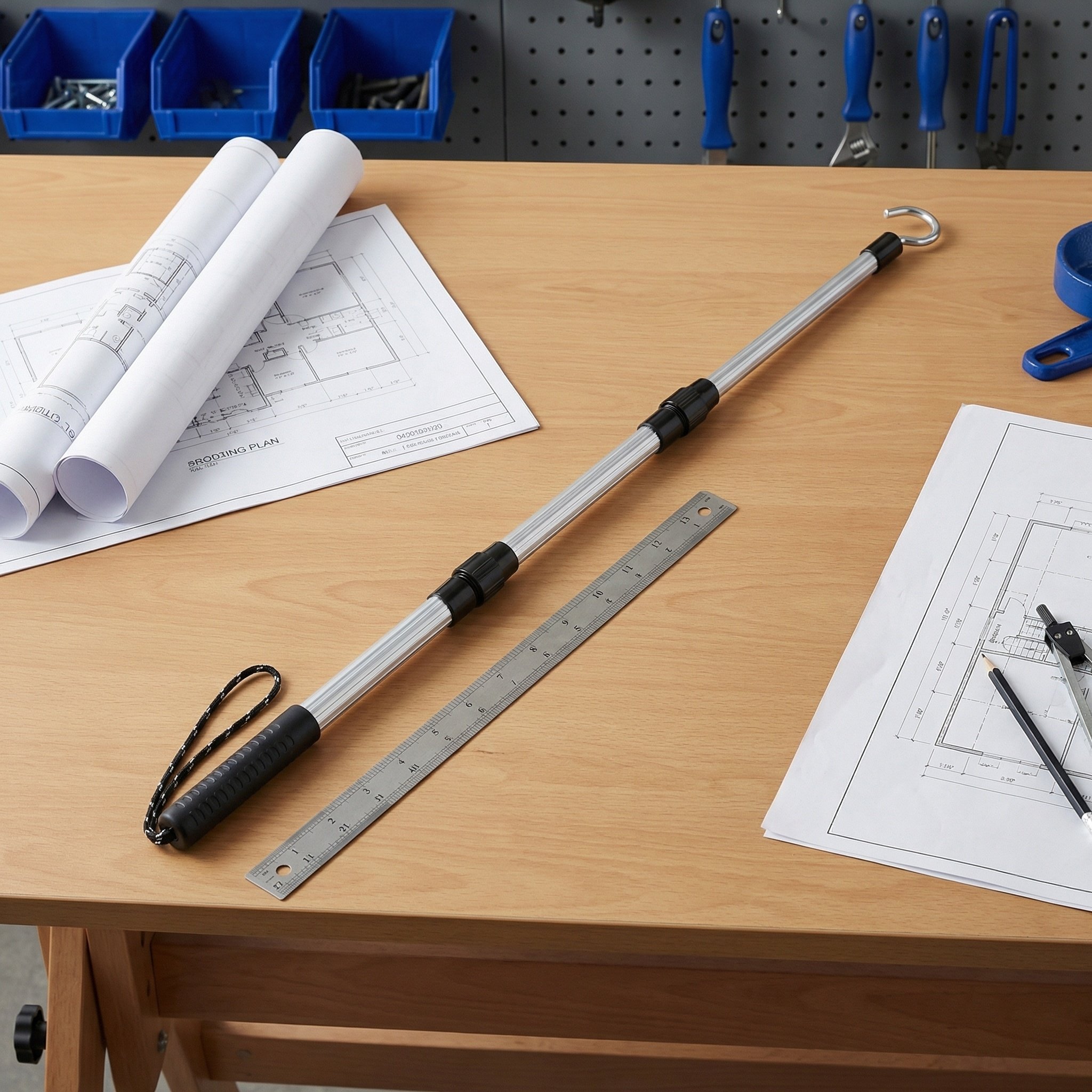 Woodworking Lofts - Kit de système de mât télescopique