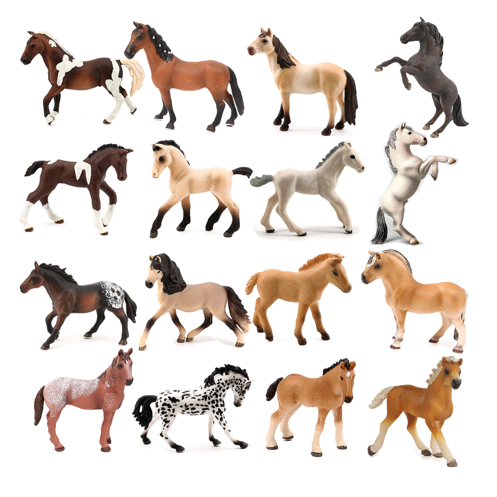 Woodworking Horse - Figurine de cheval en plastique, animaux