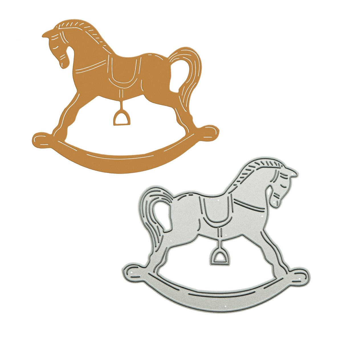 Woodworking Horse - Matrices de découpe en métal pour