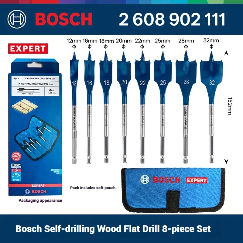 Woodworking Drill - Jeu de forets Bosch EXPERT Self