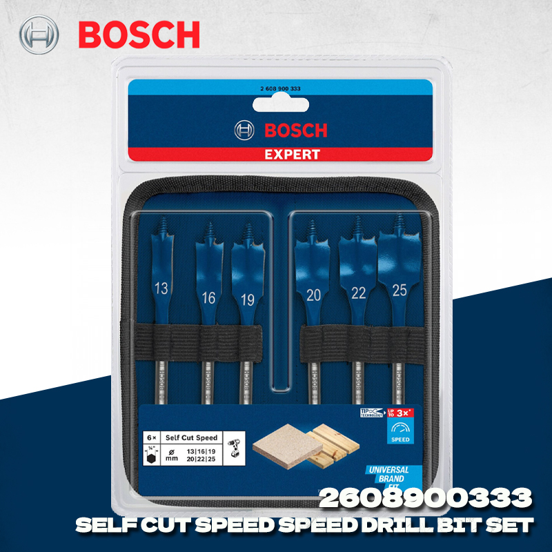 Woodworking Drill - BOSCH 2608900333 Ensemble de forets à