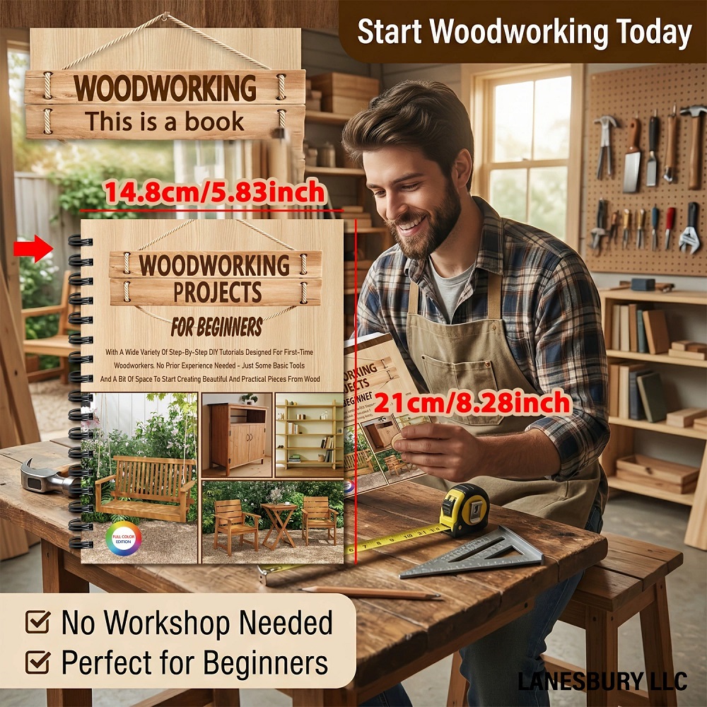 Livre de projets de menuiserie - Woodworking Ebook avis et prix