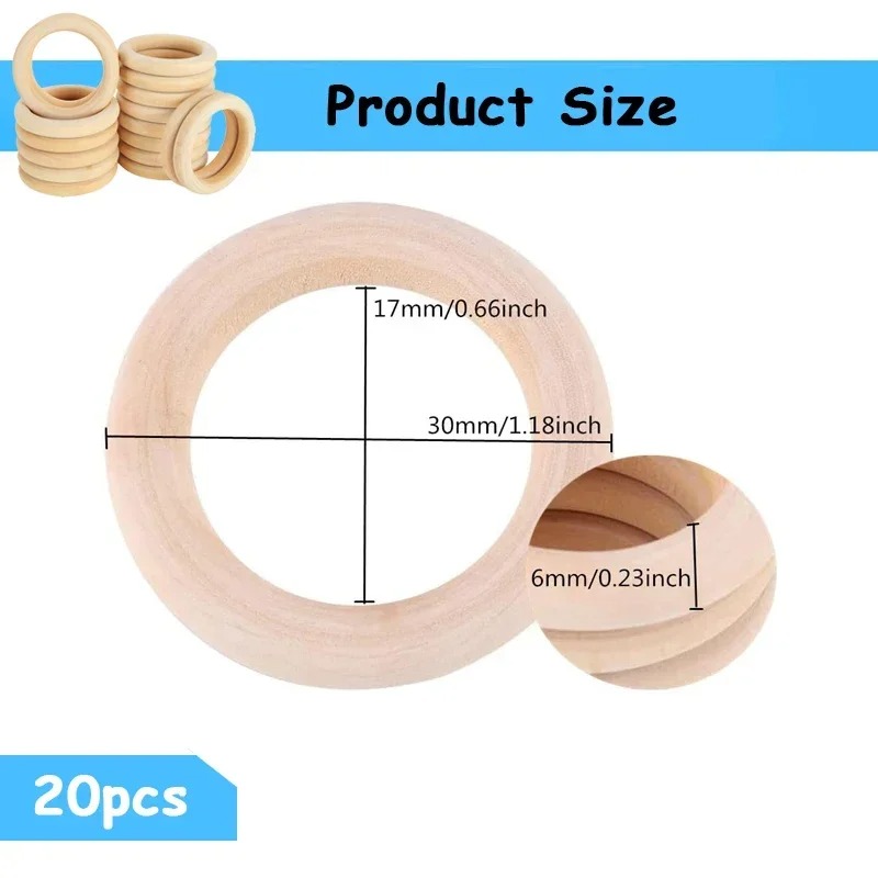 20 pièces de cercles en bois n - Woodworking Joint Types avis et prix