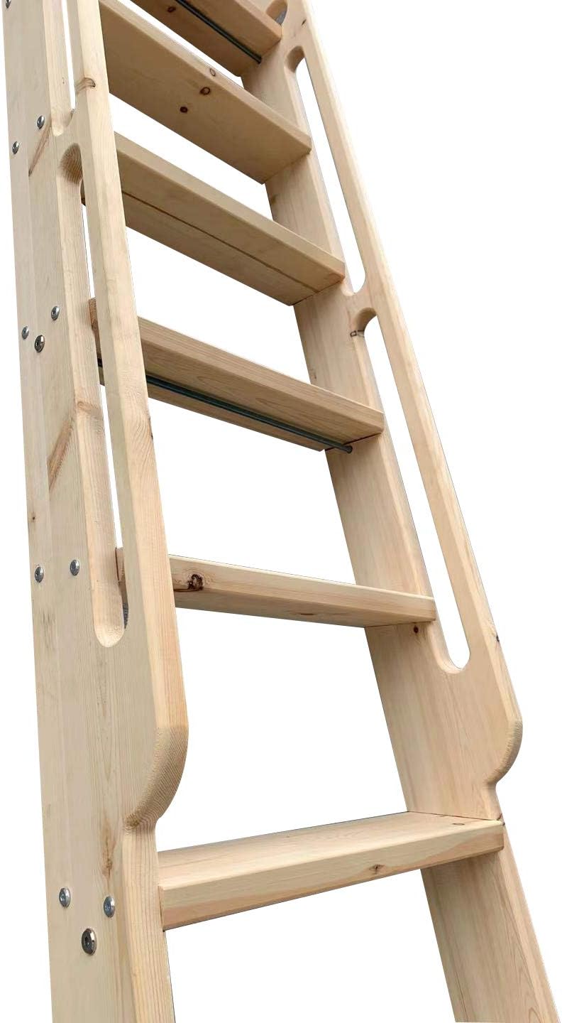 Escabeau de bibliothèque roula - Woodworking Lofts avis et prix