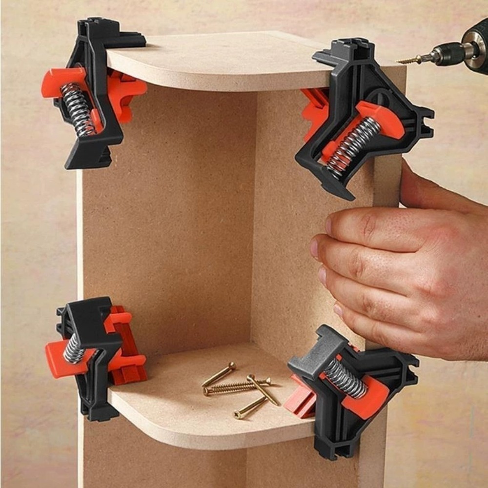 4 pièces 90 °   Pince d'angle  - Woodworking Right Angle Clamp avis et prix
