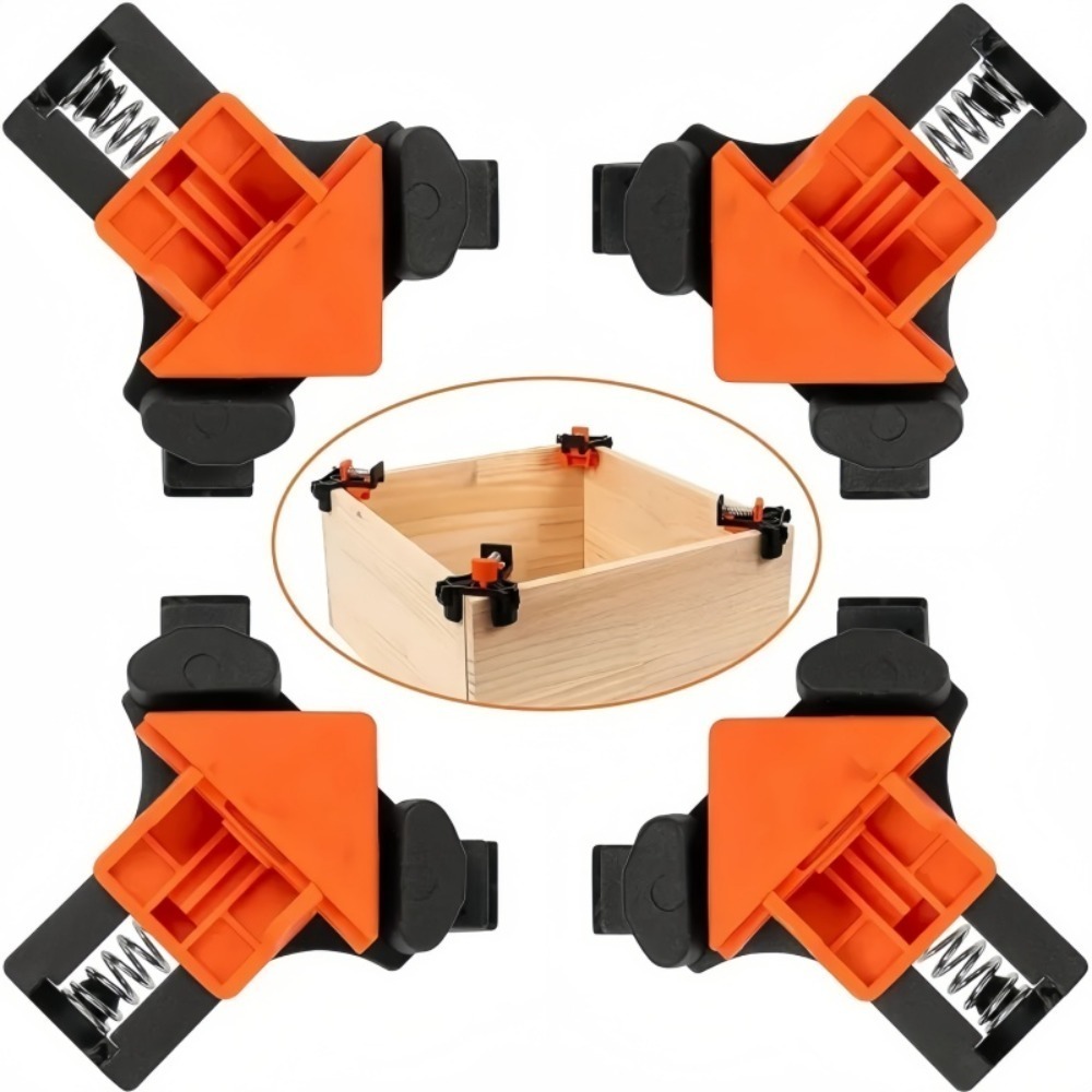 4 pièces 90 °   Pince d'angle  - Woodworking Right Angle Clamp avis et prix