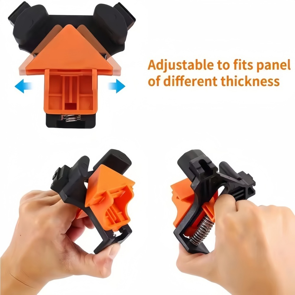 4 pièces 90 °   Pince d'angle  - Woodworking Right Angle Clamp avis et prix