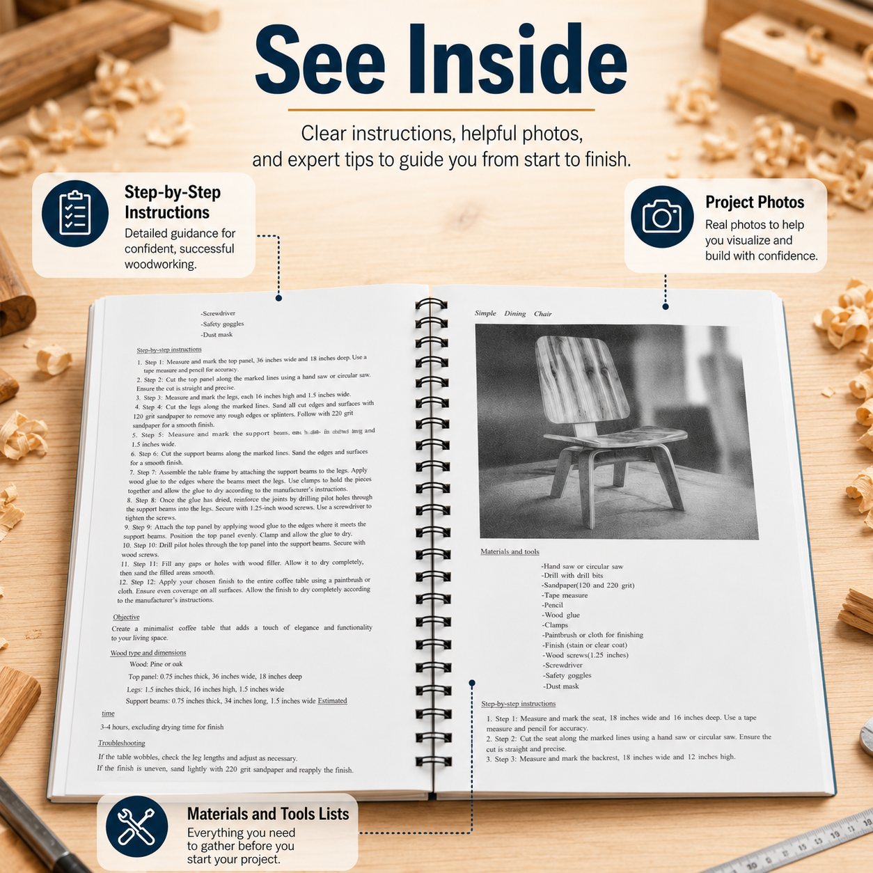 Guide de bricolage pour le tra - Woodworking Ebook avis et prix