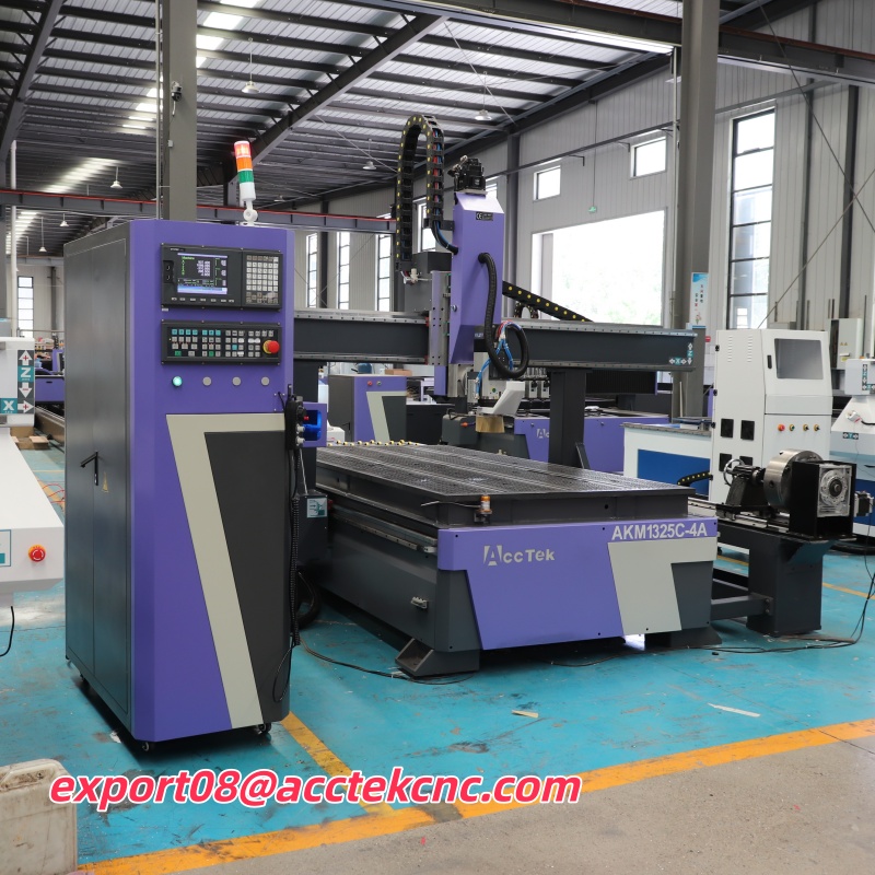 Machine de gravure CNC 4 axes  - Woodworking Cnc Router Machine Price avis et prix