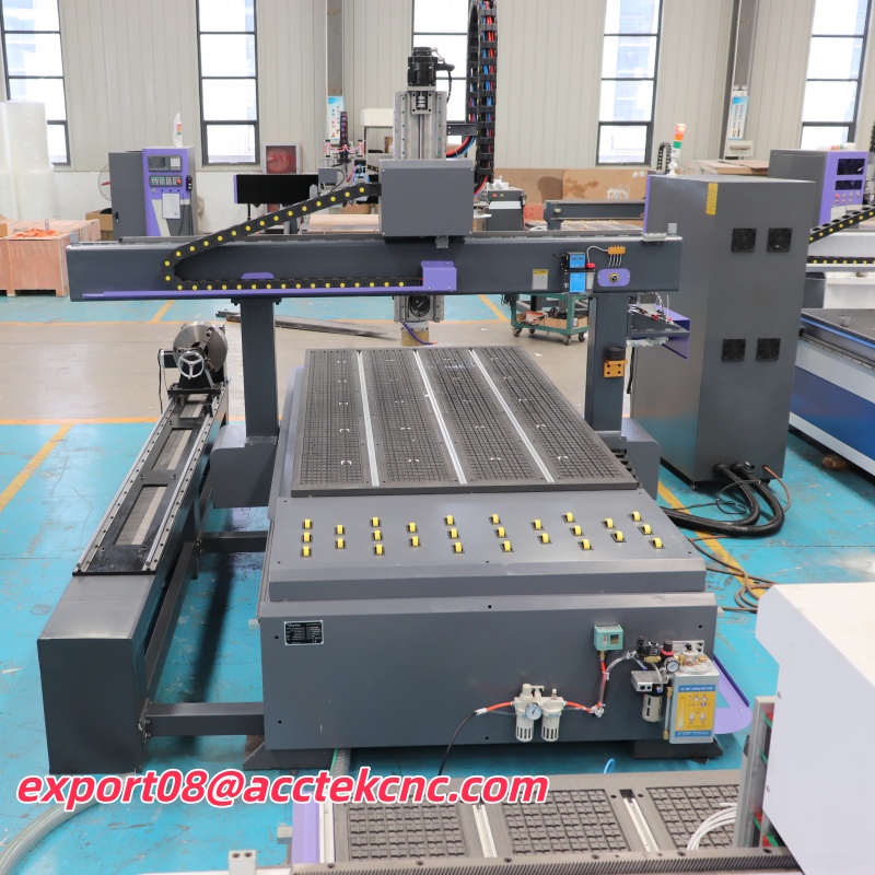 Machine de gravure CNC 4 axes  - Woodworking Cnc Router Machine Price avis et prix