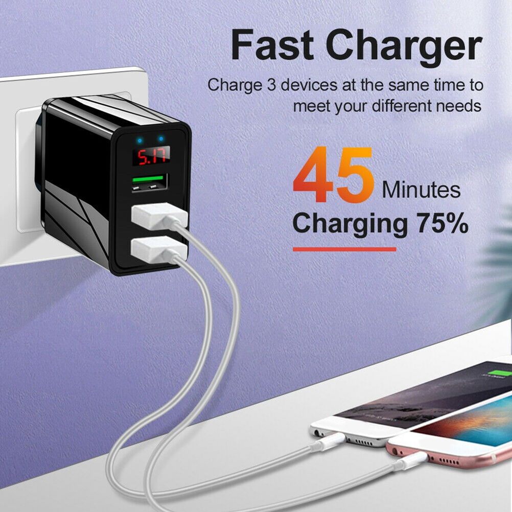 Chargeur rapide QC 3.0 avec hu - Woodworking Qc avis et prix