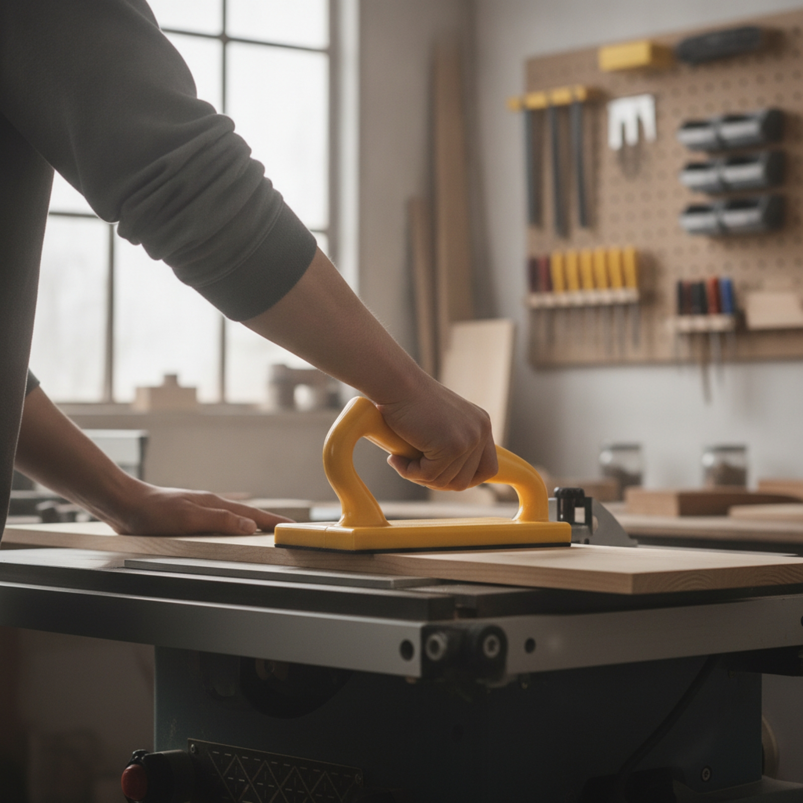 Bloc de poussée avec base anti - Woodworking Jointer avis et prix