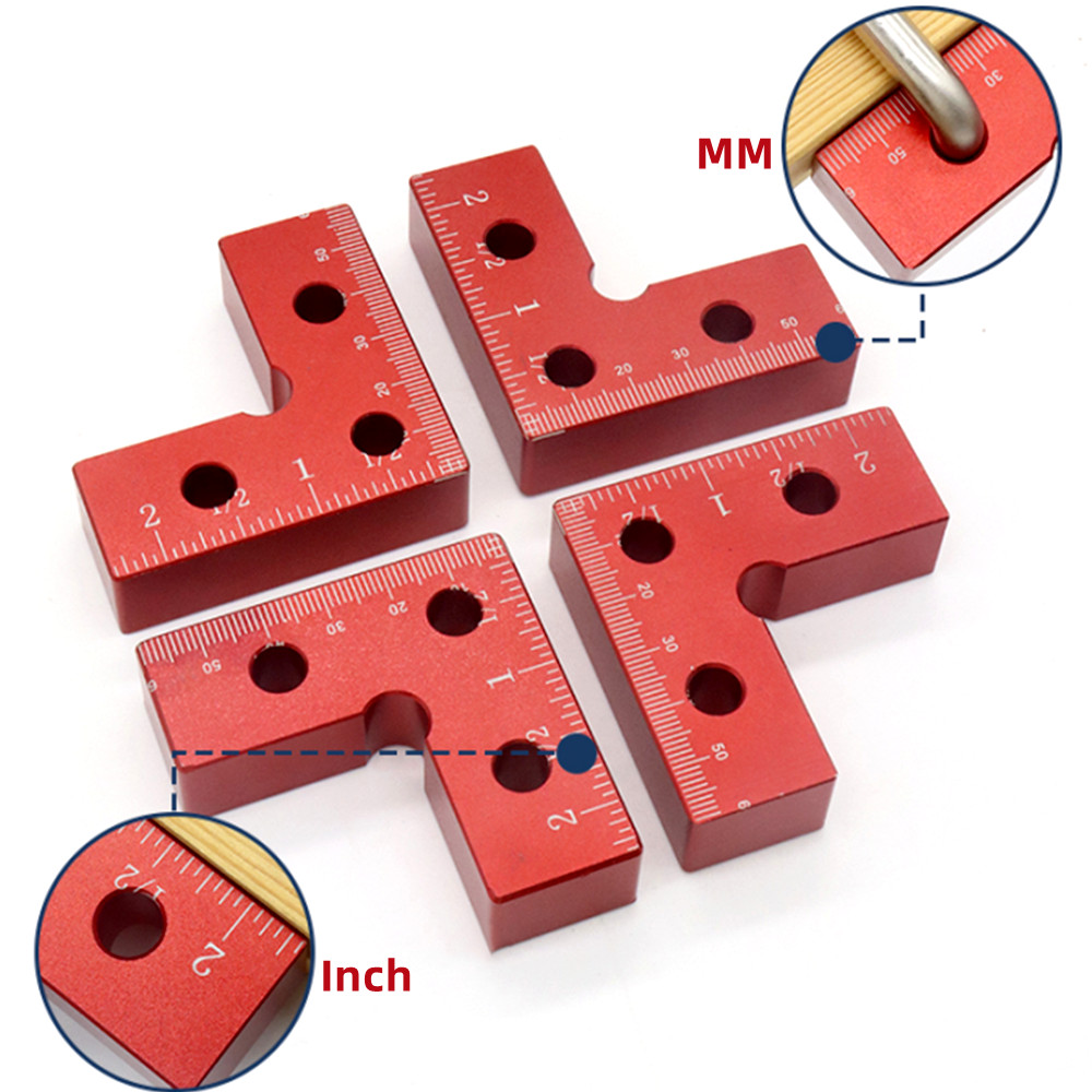 Carrés de positionnement en al - Woodworking Right Angle Clamp avis et prix