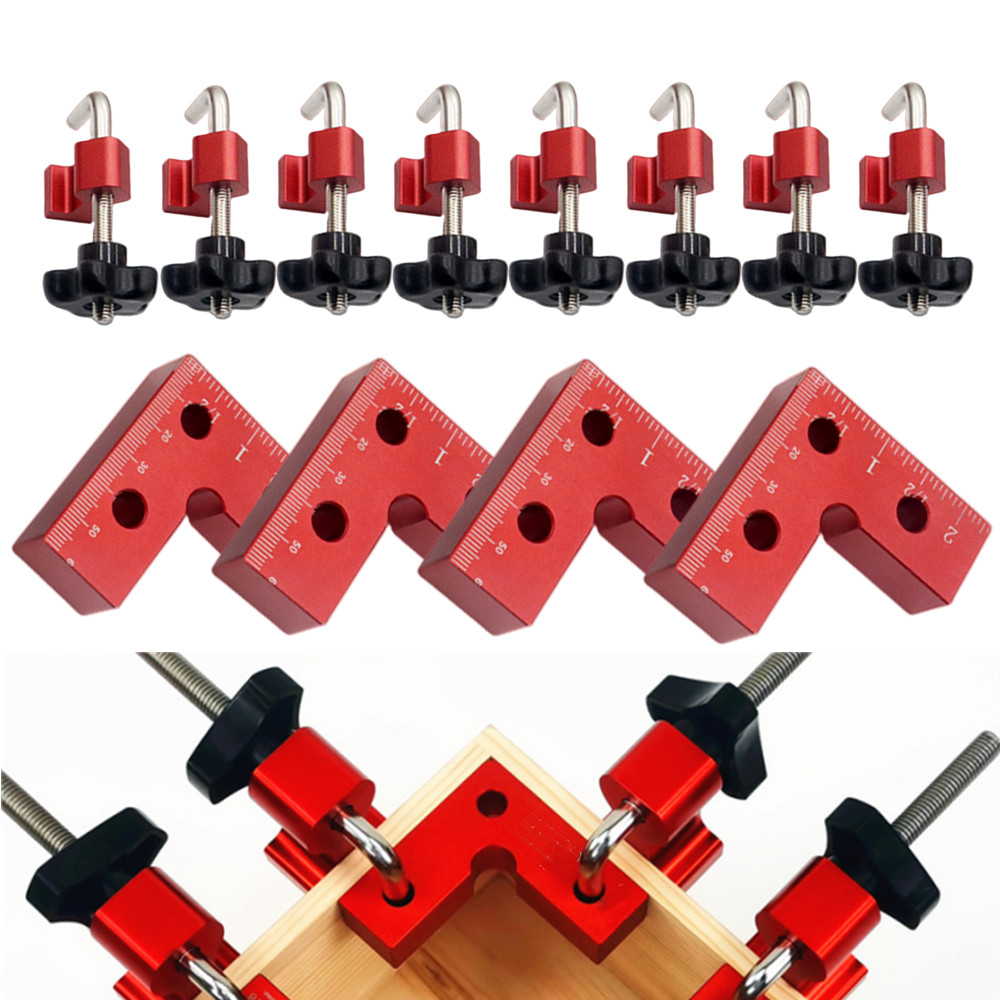 Carrés de positionnement en al - Woodworking Right Angle Clamp avis et prix