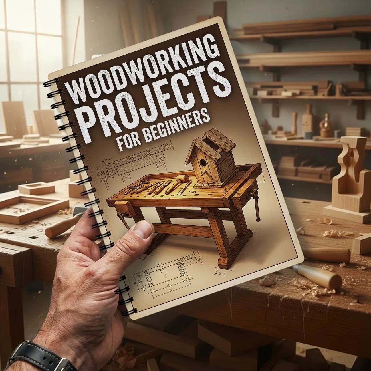 Livre de projets de menuiserie - Woodworking Ebook avis et prix