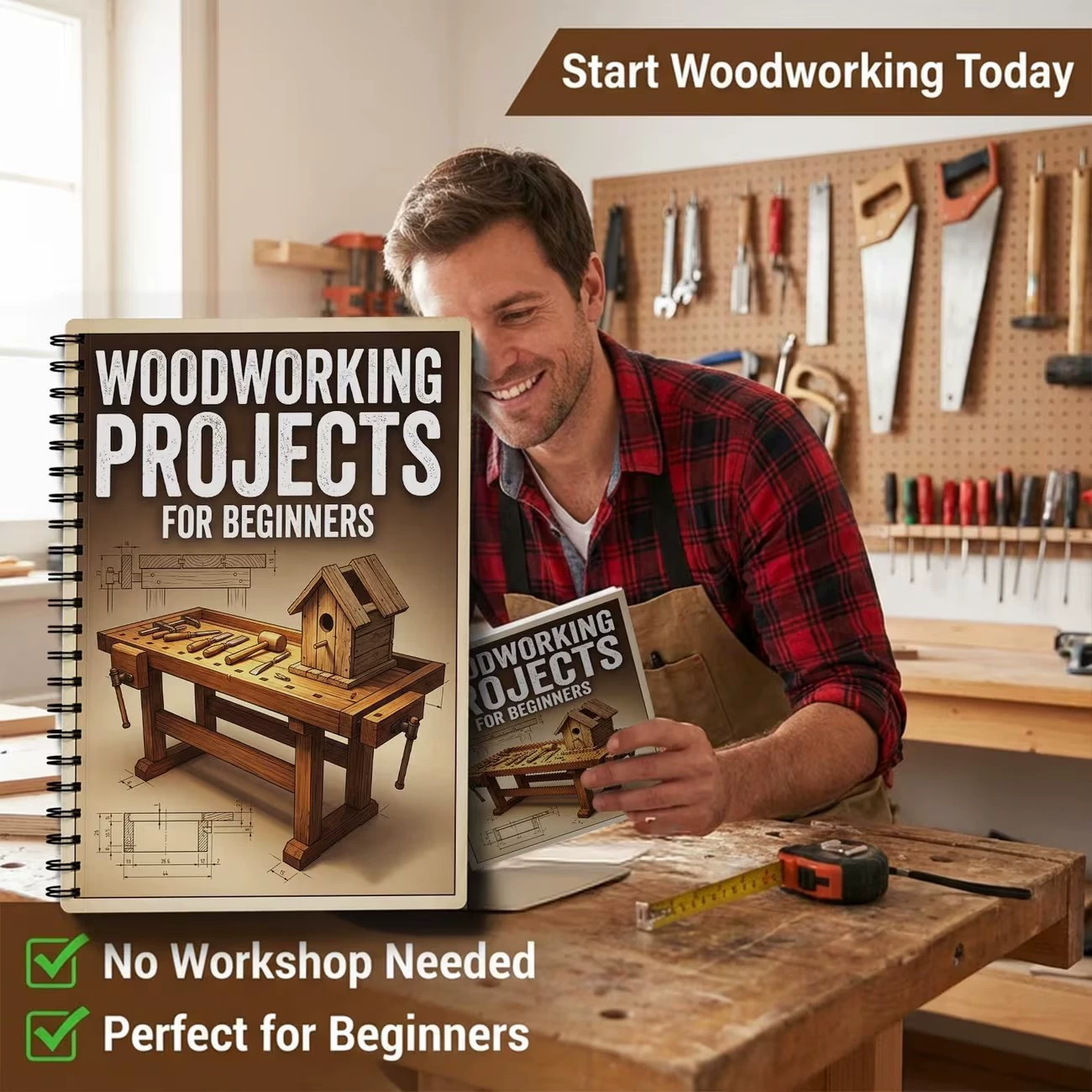 Livre de projets de menuiserie - Woodworking Ebook avis et prix