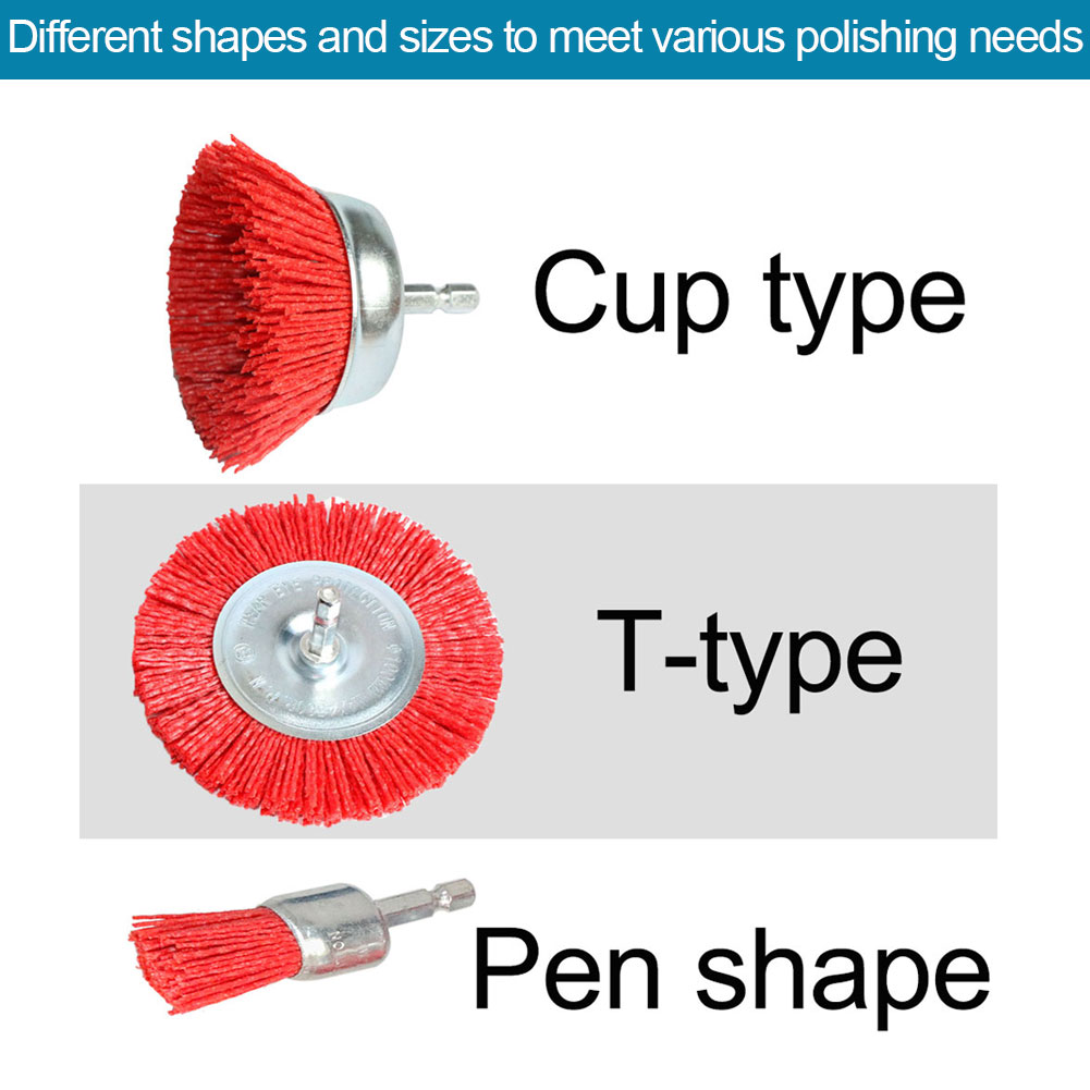 Brosse à tasse en Nylon, bross - Woodworking Drill avis et prix