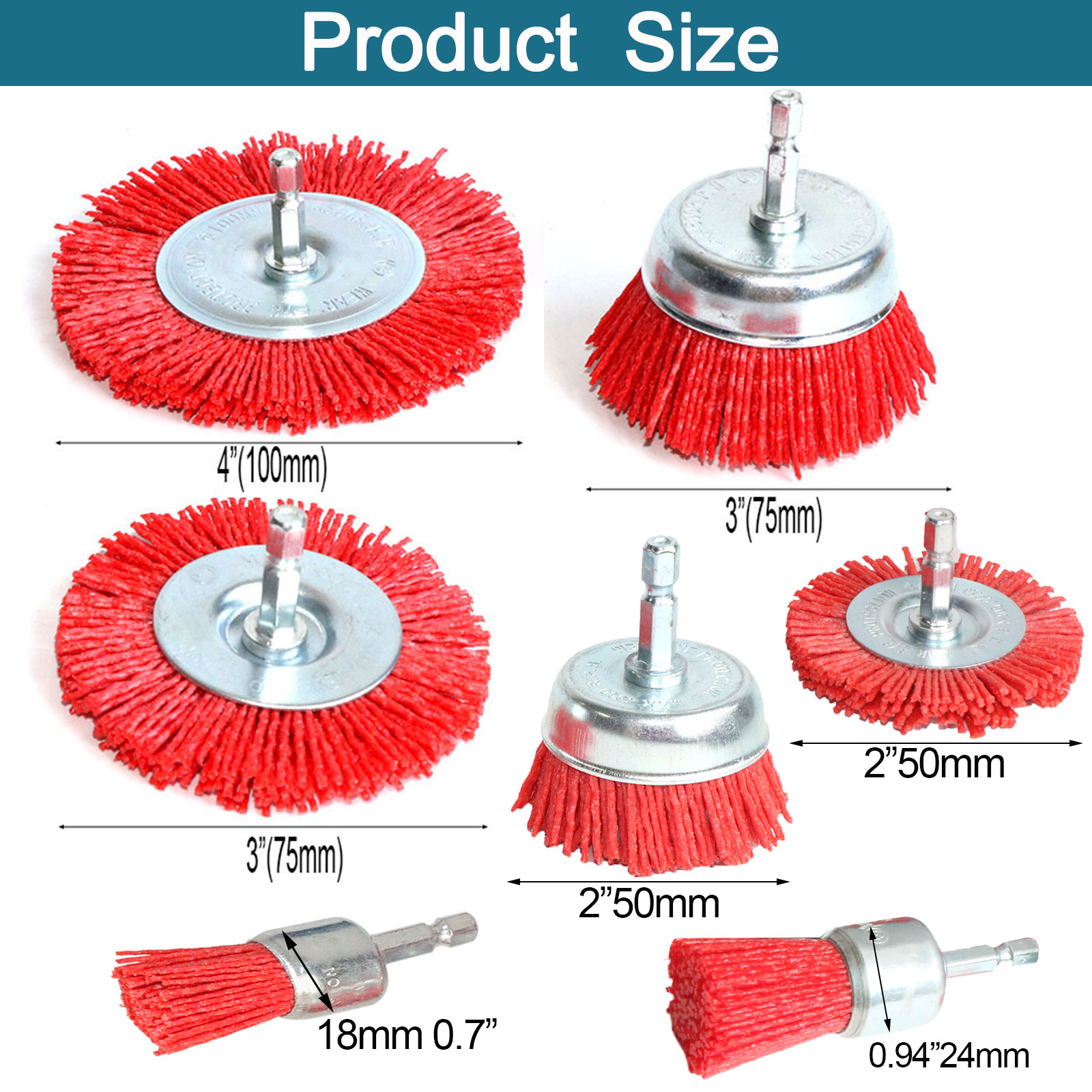 Brosse à tasse en Nylon, bross - Woodworking Drill avis et prix