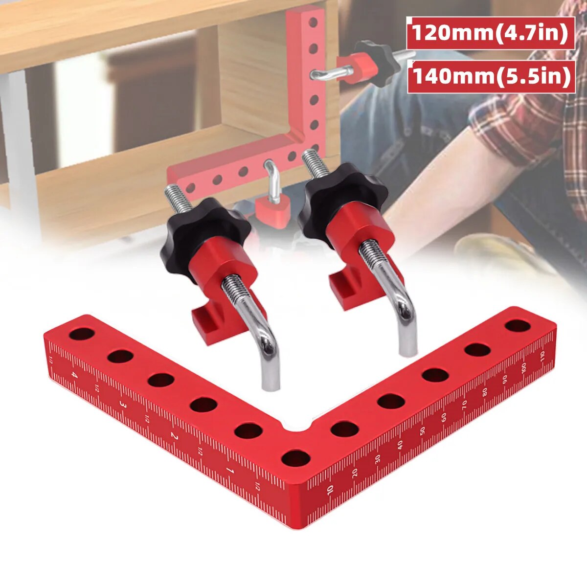 1 ensemble de serre-joints d'a - Woodworking Right Angle Clamp avis et prix