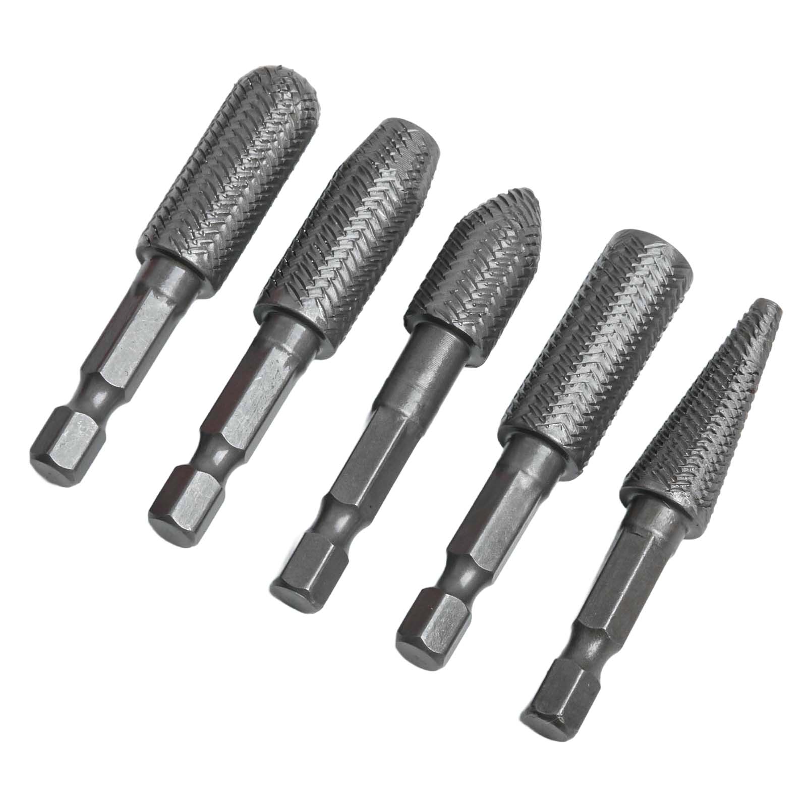 5 pièces râpe rotative 1/4 pou - Woodworking Files And Rasps avis et prix