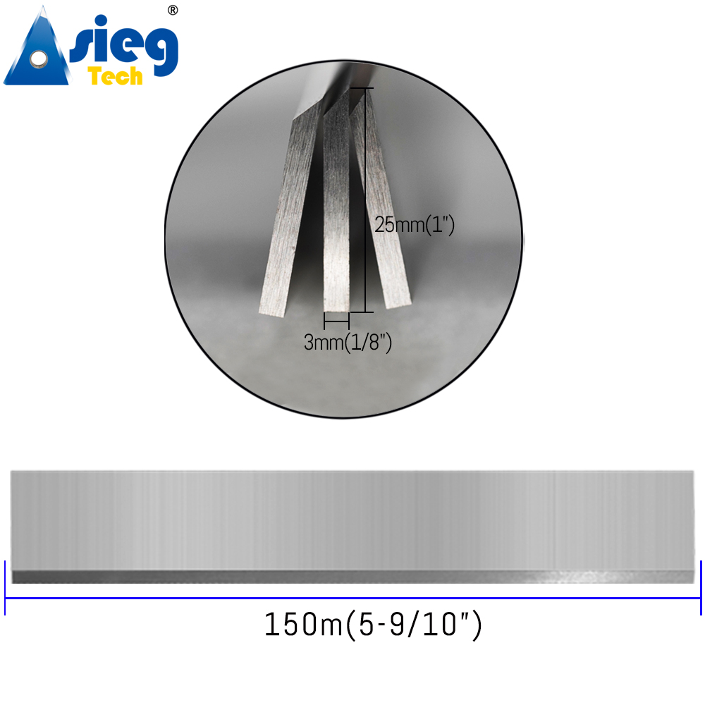 Lames de rabot HSS 150x25x3mm, - Woodworking Jointer avis et prix