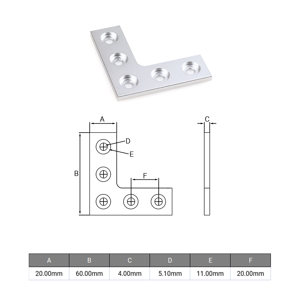 Lot de 2 connecteurs d'angle e - Woodworking Joint Types avis et prix