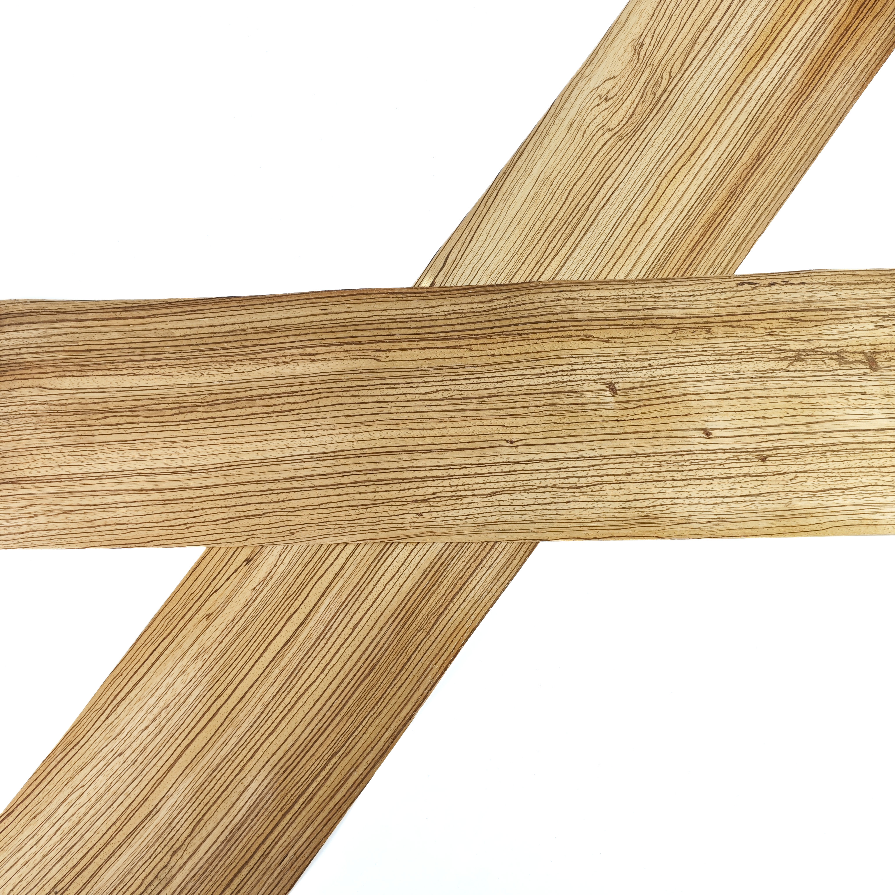 Placage en bois de zebrano nat - Woodworking Design App avis et prix