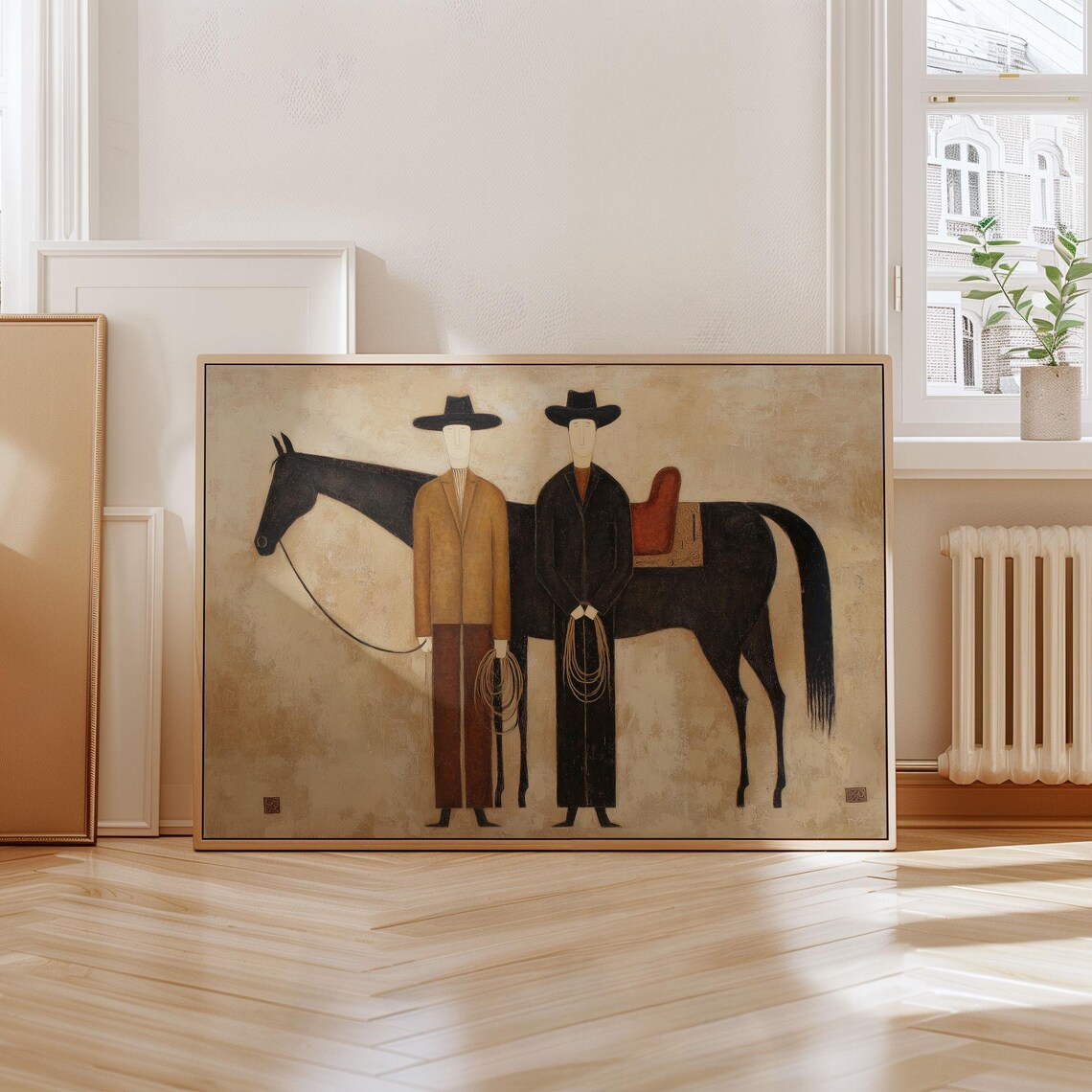 Peinture à l'huile abstraite f - Woodworking Horse avis et prix
