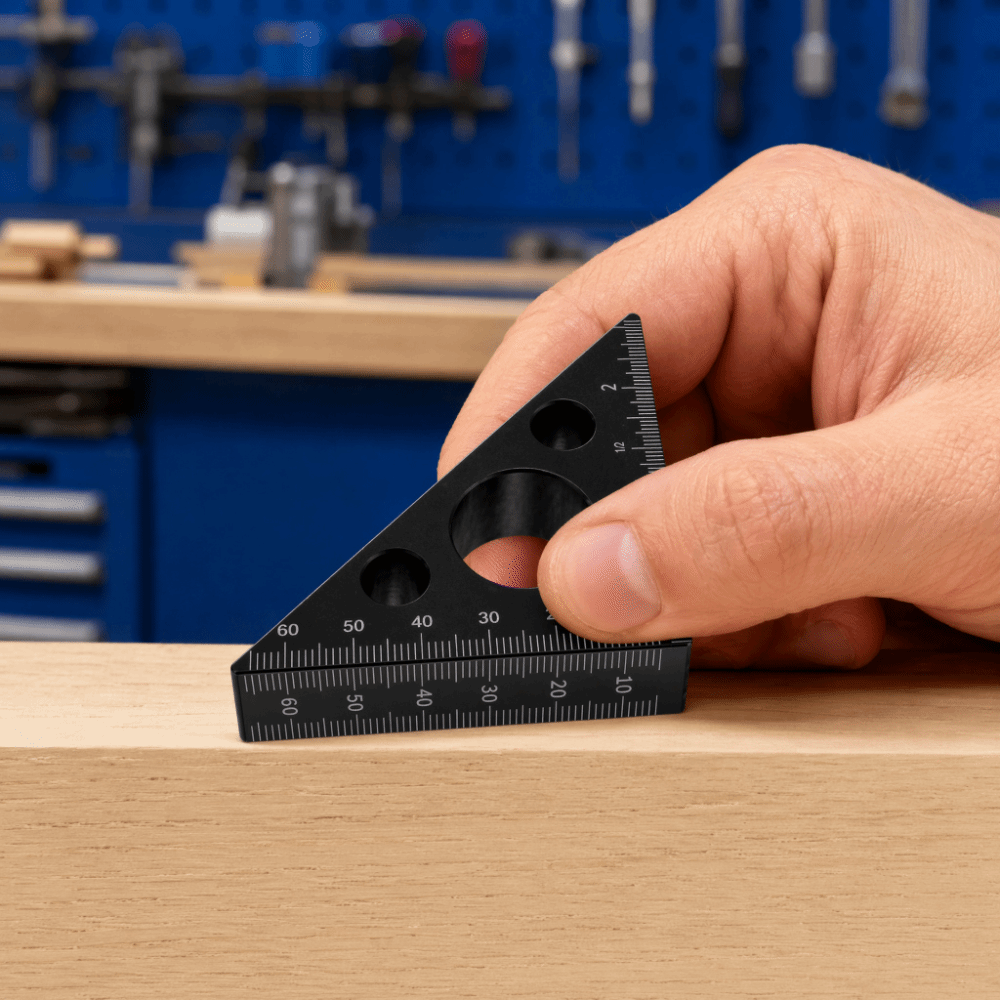 Règle triangulaire en alliage  - Woodworking Workshop Layout avis et prix