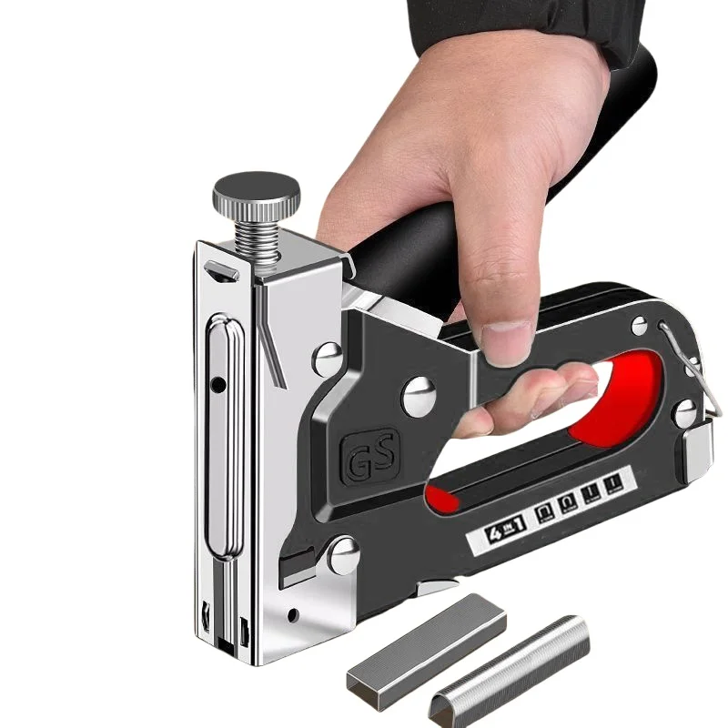 Pistolet à clous manuel 4-en-1 - Woodworking Ebook avis et prix
