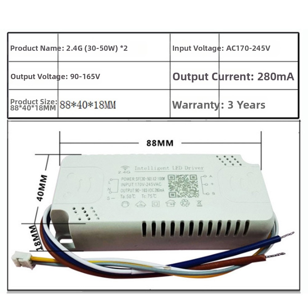 Driver LED intelligent 2.4G av - Woodworking App avis et prix