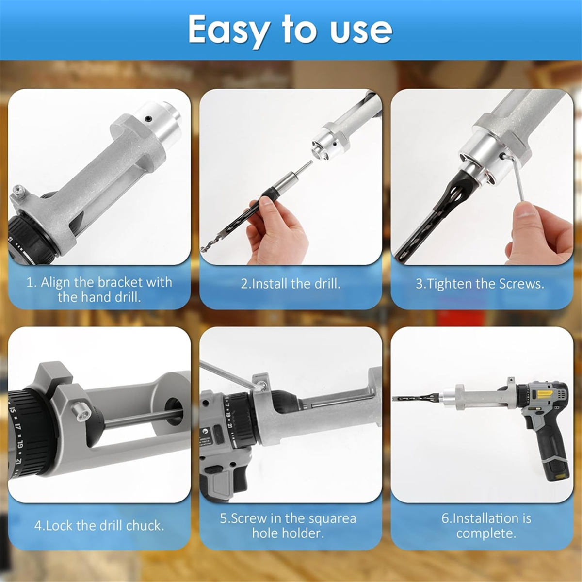 ABNJ Adaptateur de foret à tro - Woodworking Drill avis et prix
