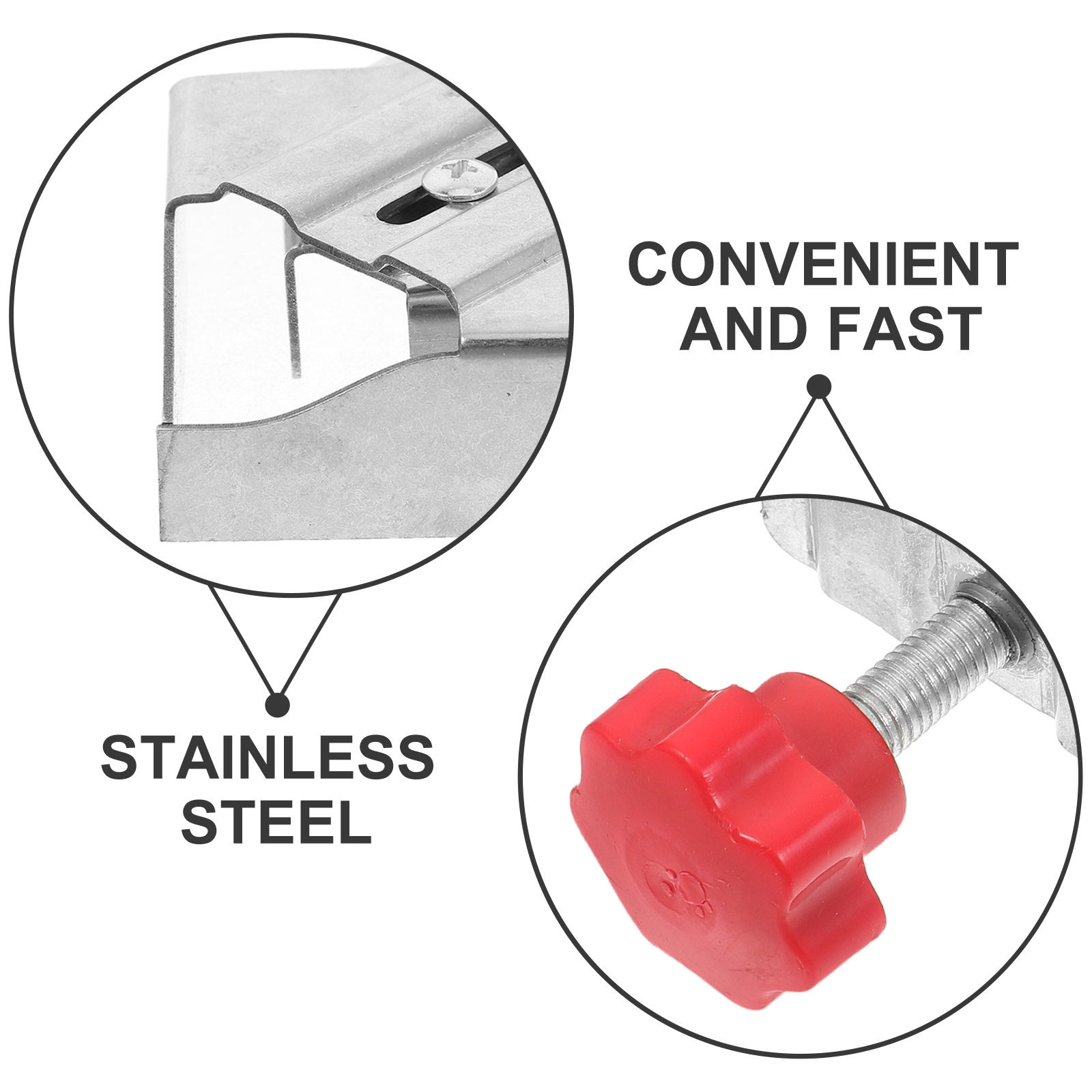 2 pinces d'angle en acier inox - Woodworking Right Angle Clamp avis et prix