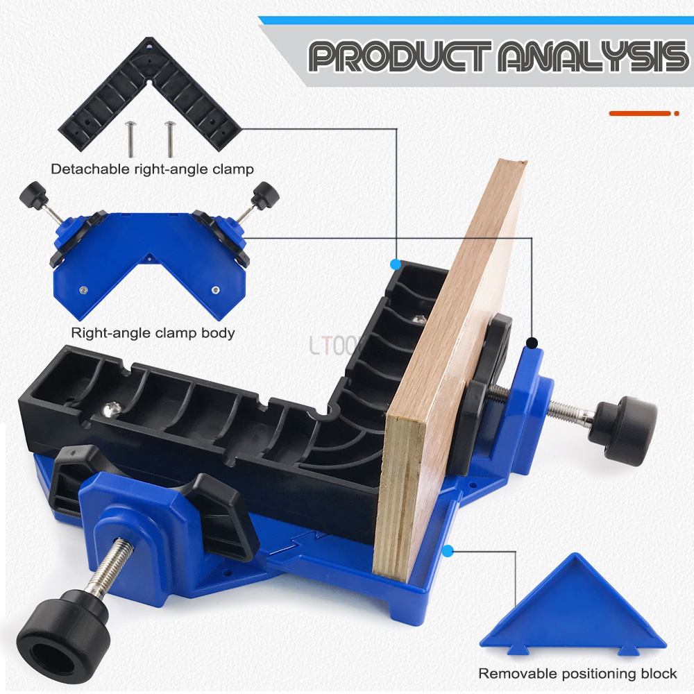 Ensemble de pinces d'angle à 9 - Woodworking Right Angle Clamp avis et prix