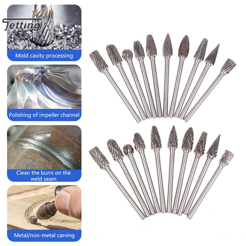 Kit de bavures en carbure de t - Woodworking Files And Rasps avis et prix